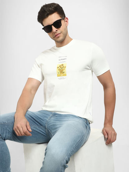 gnier strå shabby Buy Men's T-shirts Sale, Best T-shirts Offers: SELECTED HOMME