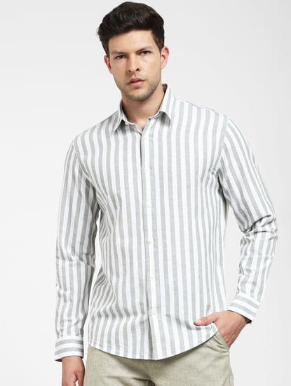 Buy Striped Shirts for Men, Vertical Striped Shirt at SELECTED HOMME