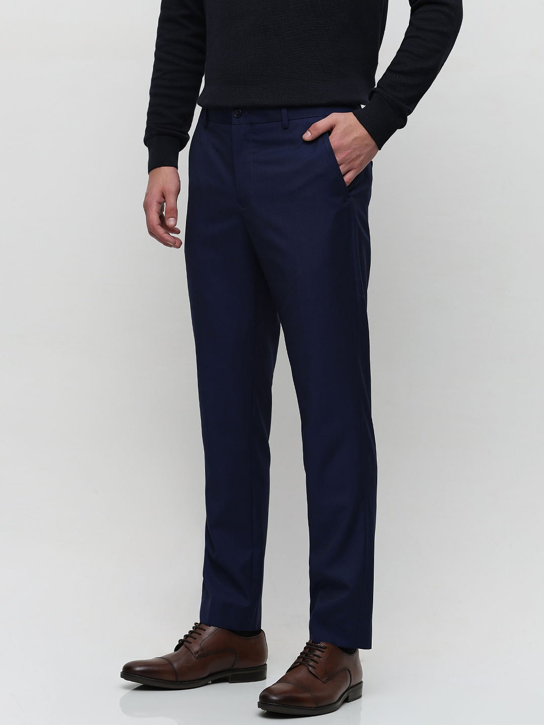 Buy Beige Slim Fit Suit Trousers for Men at SELECTED HOMME | 250869601