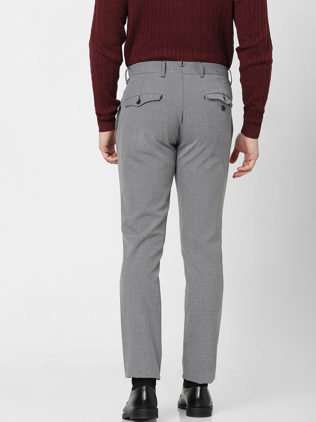 Solid Trousers - Buy Solid Trousers online in India