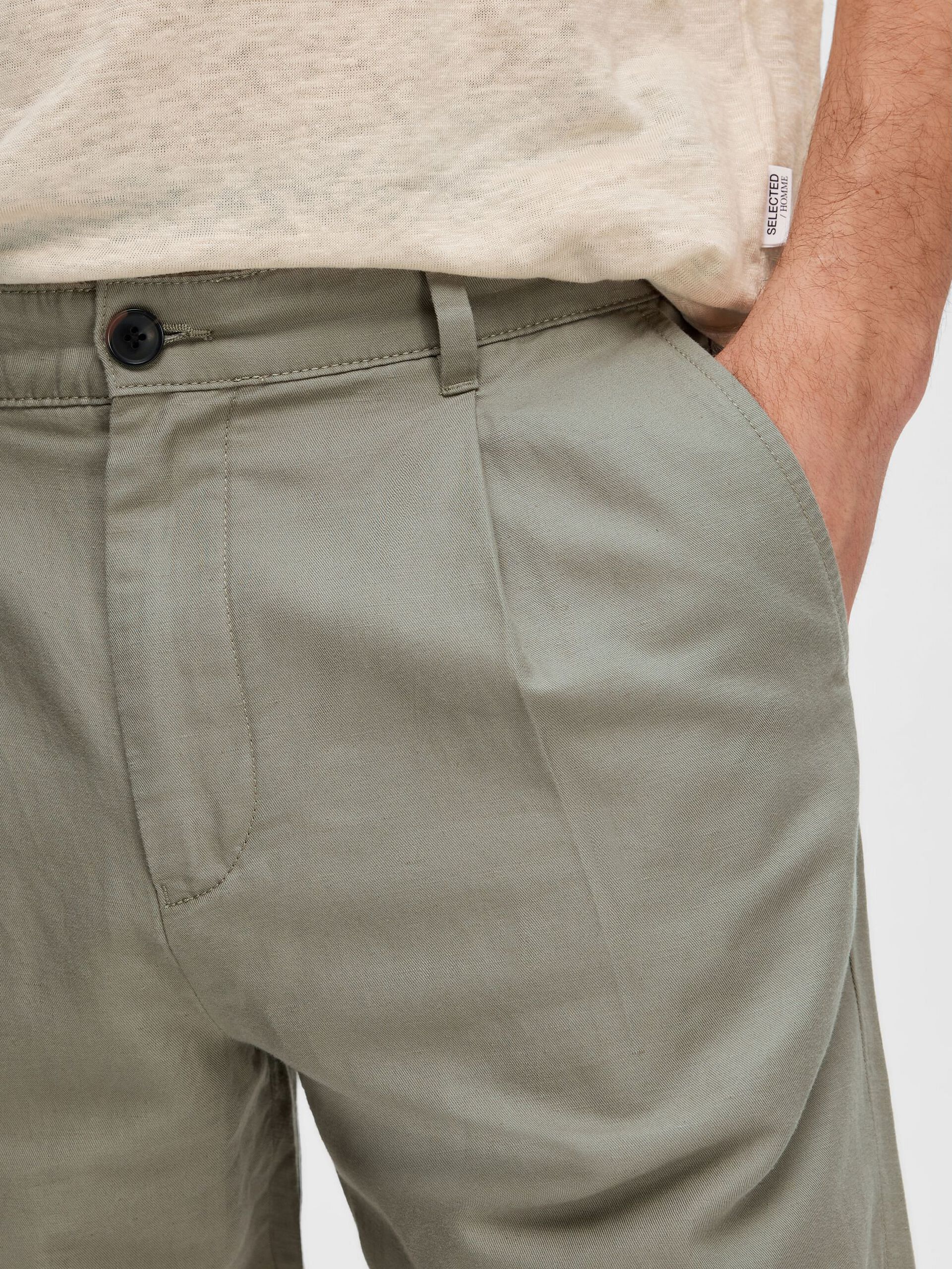 Buy Slim Linen Pants Online In India  Etsy India