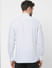 White Printed Organic Cotton Full Sleeves Shirt