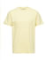 Yellow Organic Cotton Crew Neck T-shirt