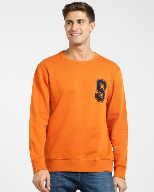 Orange Sweatshirt