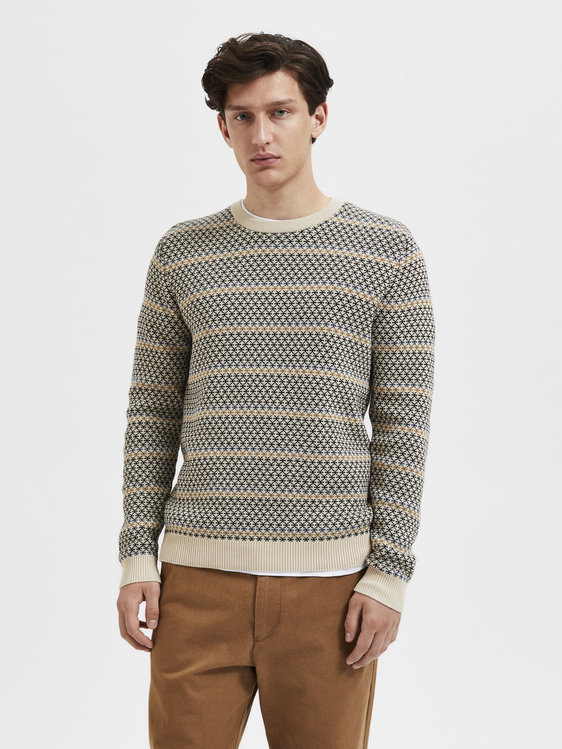 Printed best sale jumper mens