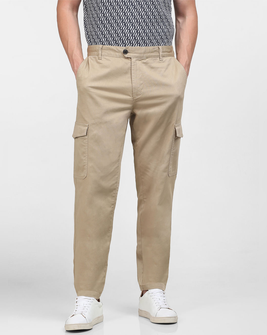 Buy Brown Organic Cotton Pants for Men Online in India at SELECTED HOMME