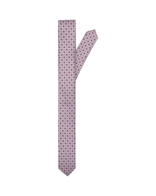 Pink Printed Tie