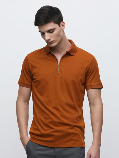 Men's Polo Neck T shirts - Buy collared t shirts, Branded Polo t shirts Online SELECTED HOMME