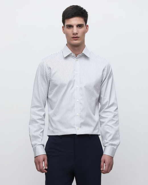 Buy White Shirts for Men, Plain White Shirt, White Formal Shirt: SELECTED  HOMME