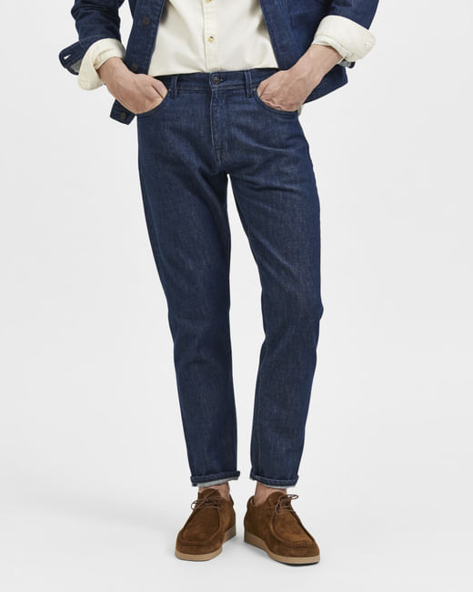 Darl Blue Mid Rise Toby Tapered Jeans