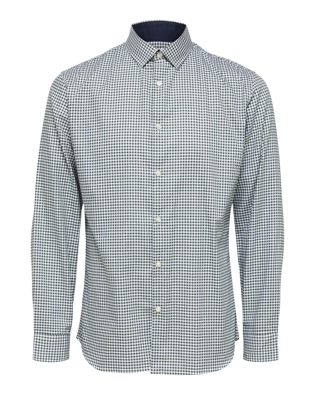 Buy Green Check Full Sleeves Shirt for Men Online at SELECTED HOMME ...