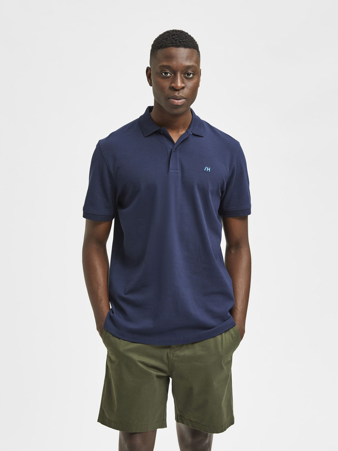 Selected homme polo shirt sale