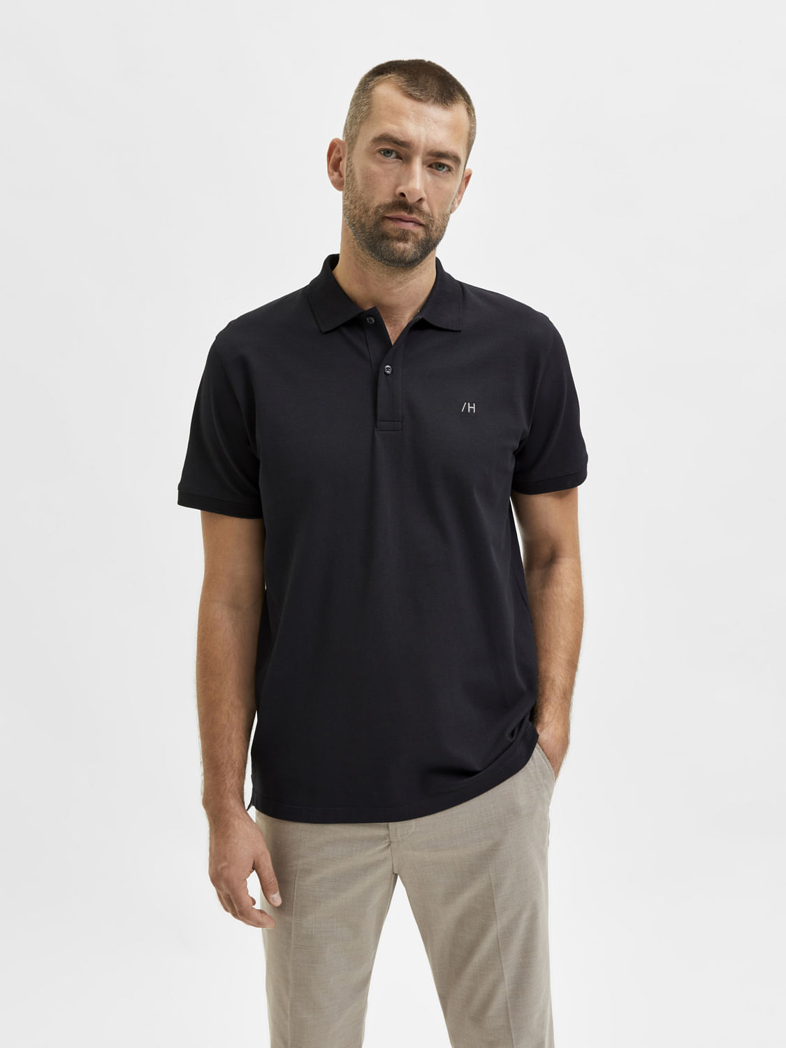 Black polo 2025 t shirt online