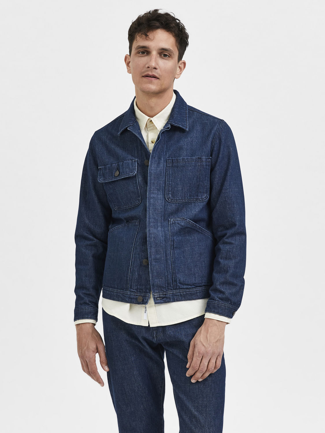 Buy TCI TRUE COLORS OF INDIA Men's blue cotton Denim Jacket Online at Best  Prices in India - JioMart.