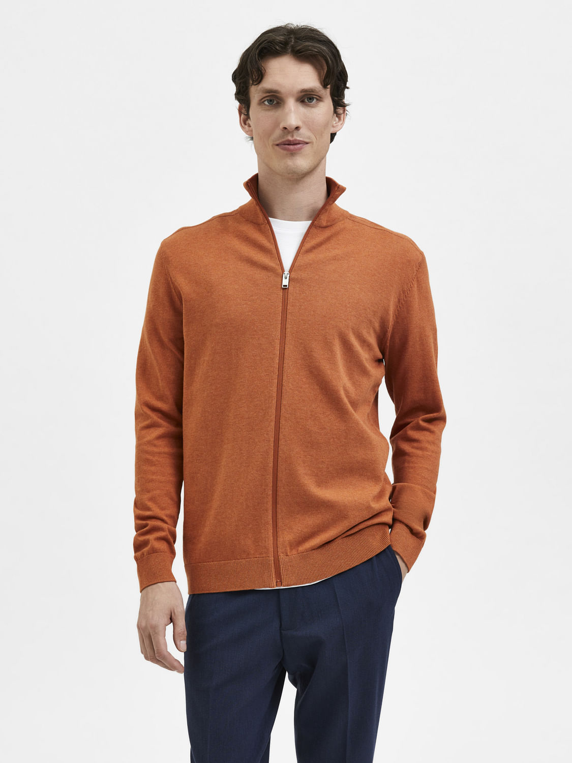 Orange turtleneck hotsell for men