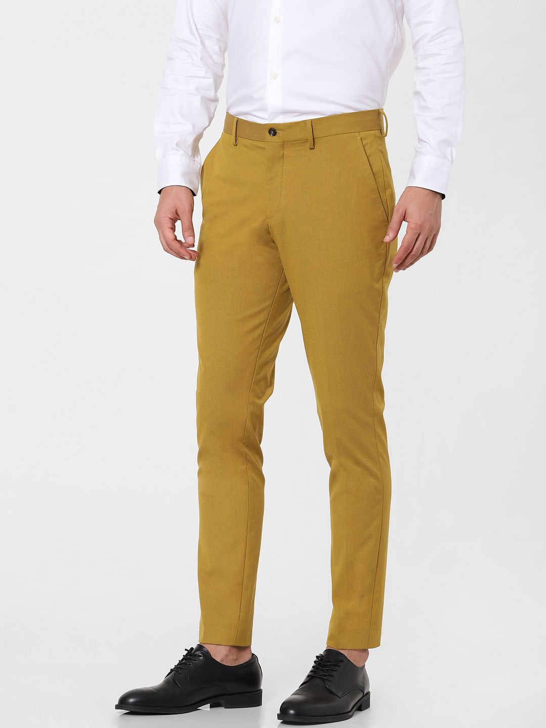 Navy Skinny Fit Suit Trousers