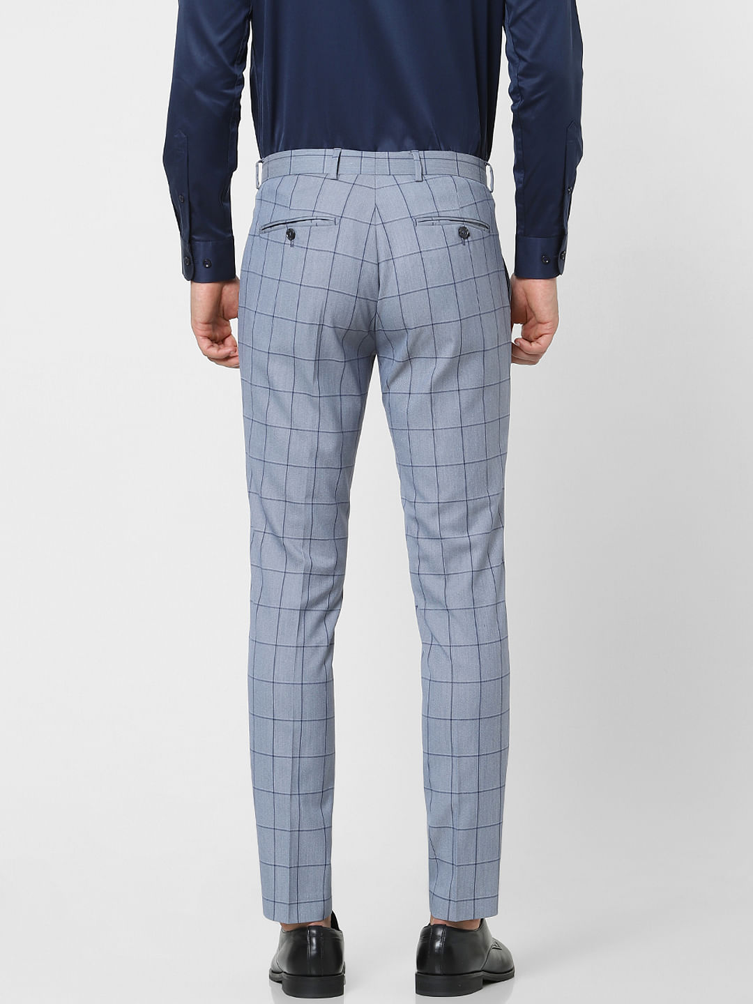 JPRFRANCO Slim Fit Tailored Trousers | Light Grey | Jack & Jones®