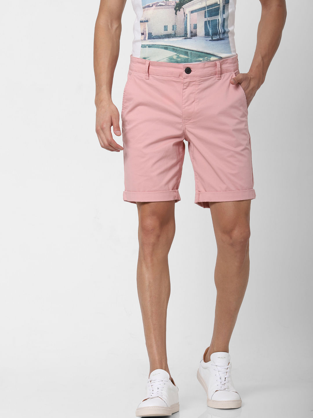 Mens Clothing Shorts Casual shorts ICECREAM Cotton Jack Short in Pink for Men 