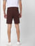 Burgundy Chino Shorts