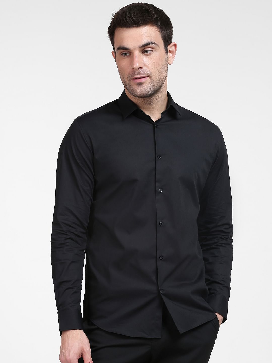 Black shirt outlet online