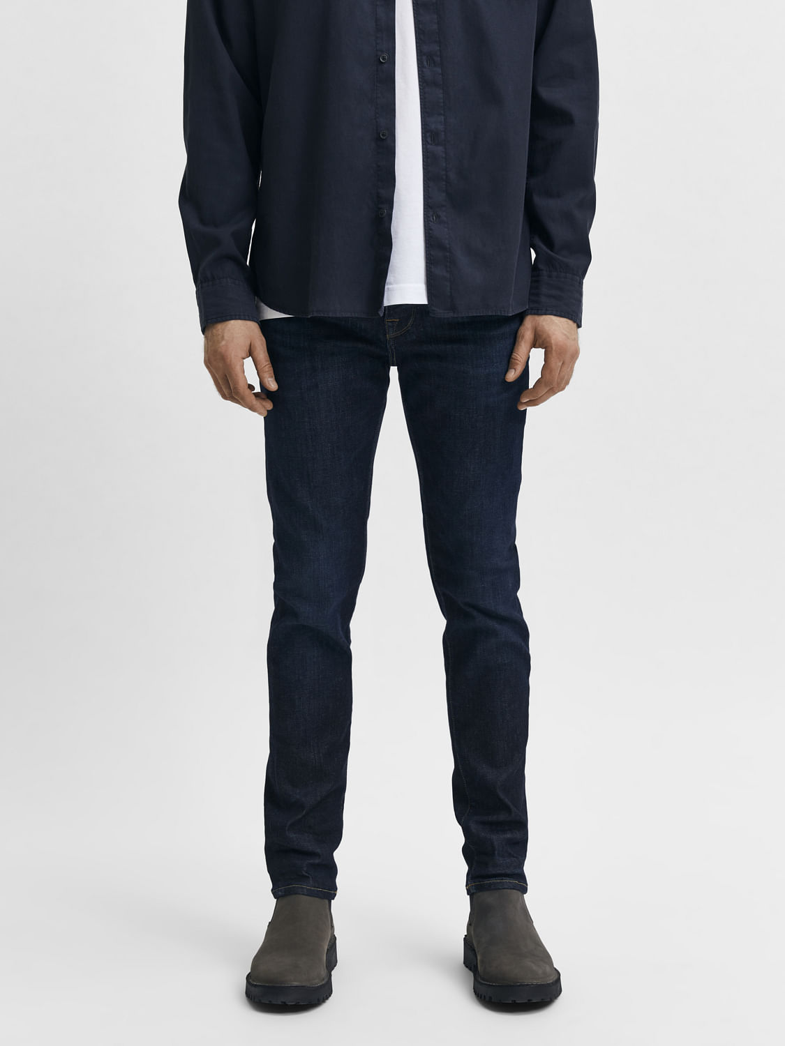 AllSaints Orbit Relaxed-fit Organic-cotton Denim Shirt X in Gray for Men |  Lyst