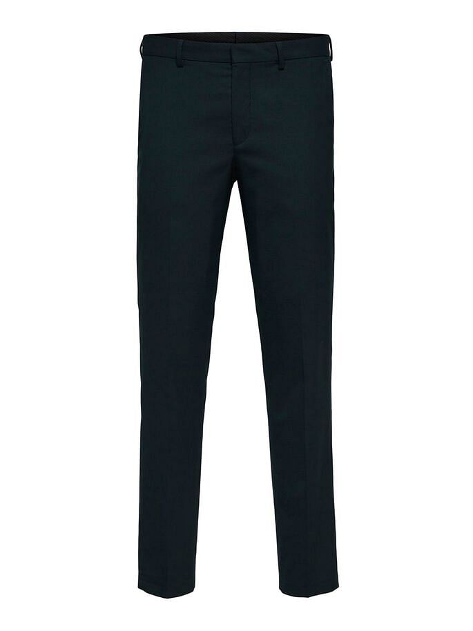 Peter England Casual Trousers  Buy Peter England Men Green Solid Carrot  Fit Casual Trousers Online  Nykaa Fashion