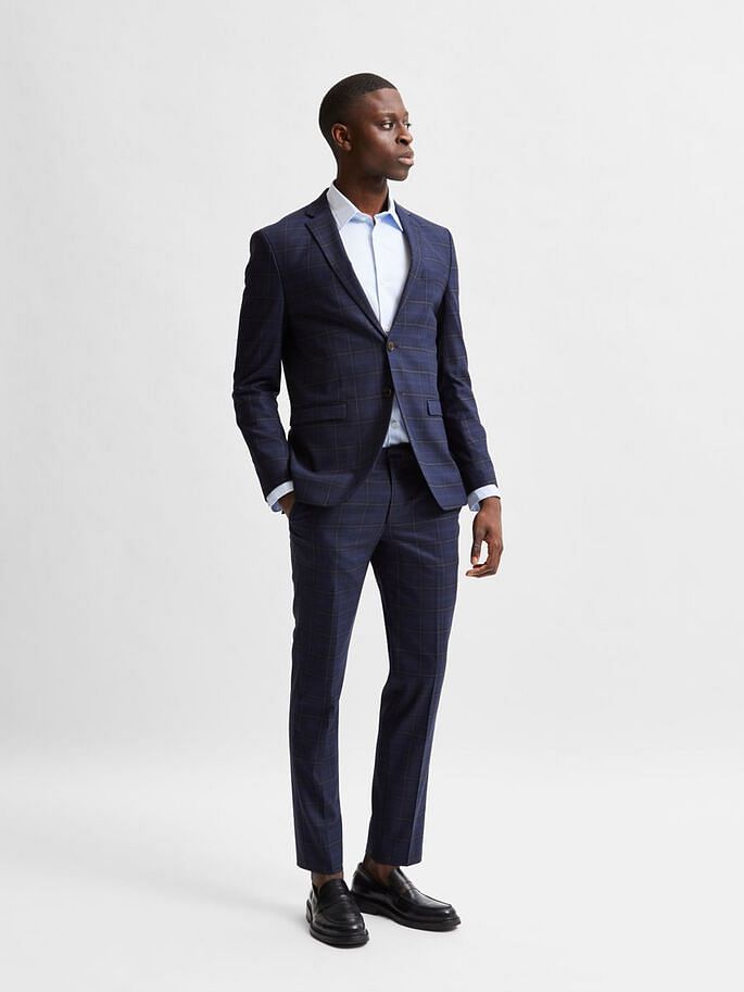 Mens Fashion Boutique Formal Business slim Suit Pants
