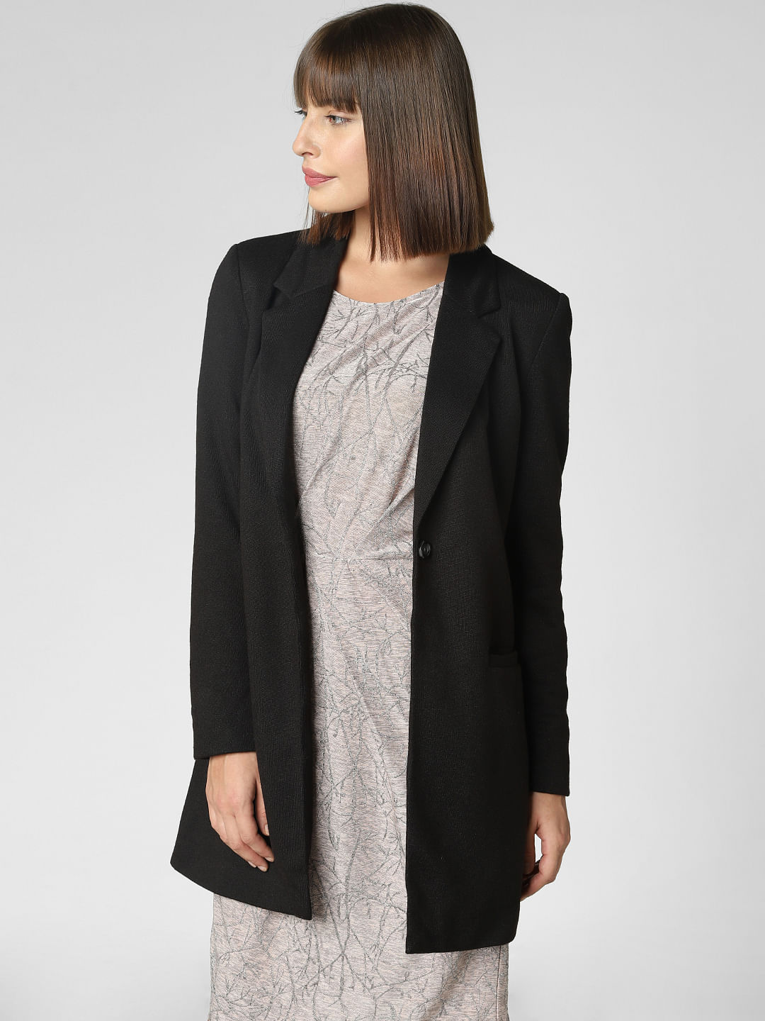 black long blazer