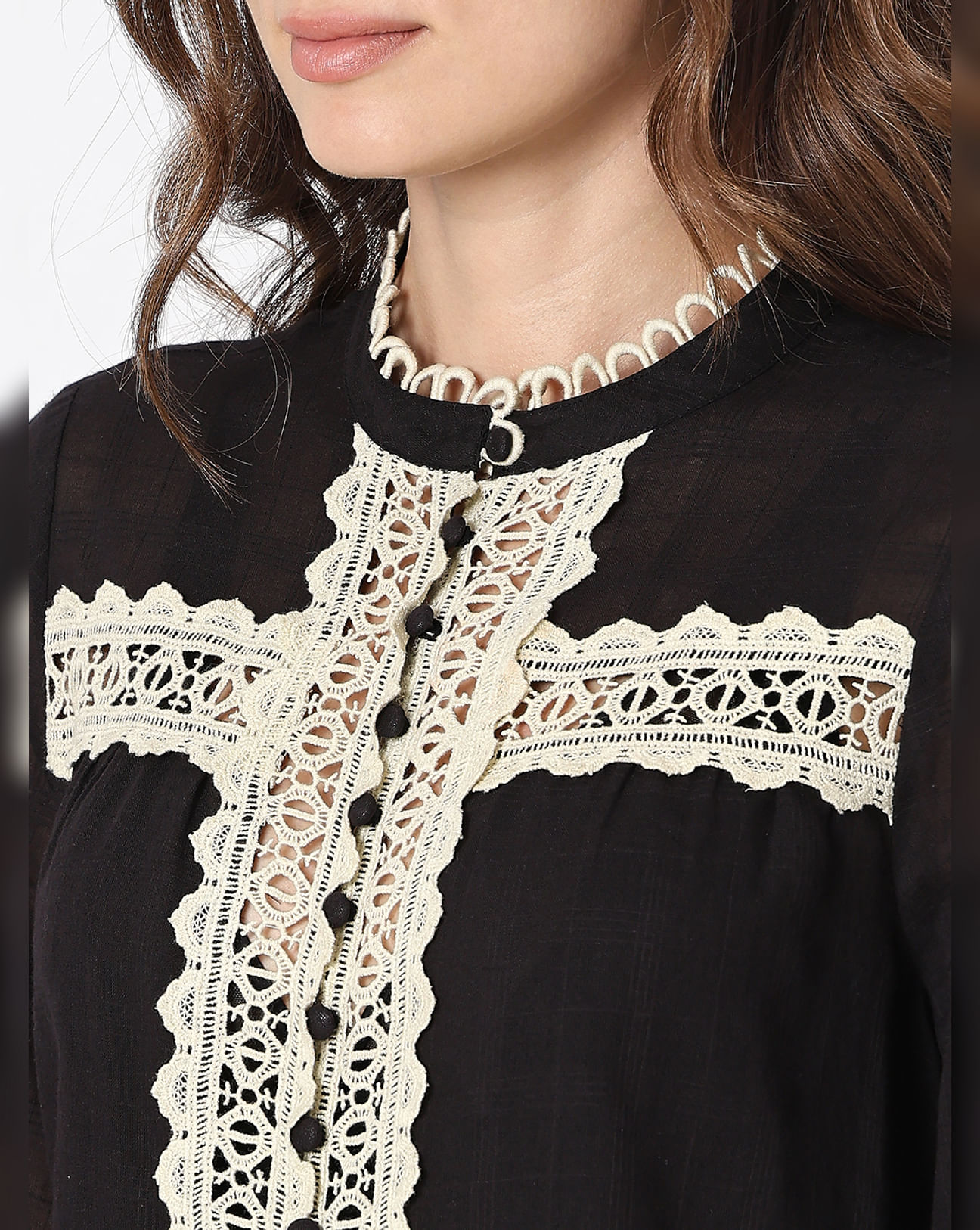 Buy Cotton On Zoey Lace Long Sleeves Top 2024 Online