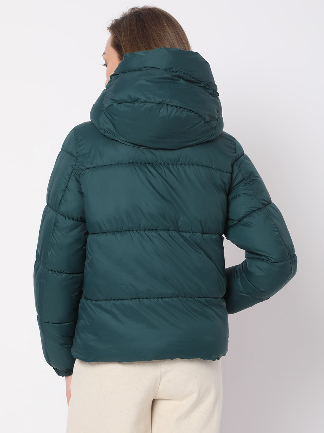 green down jacket