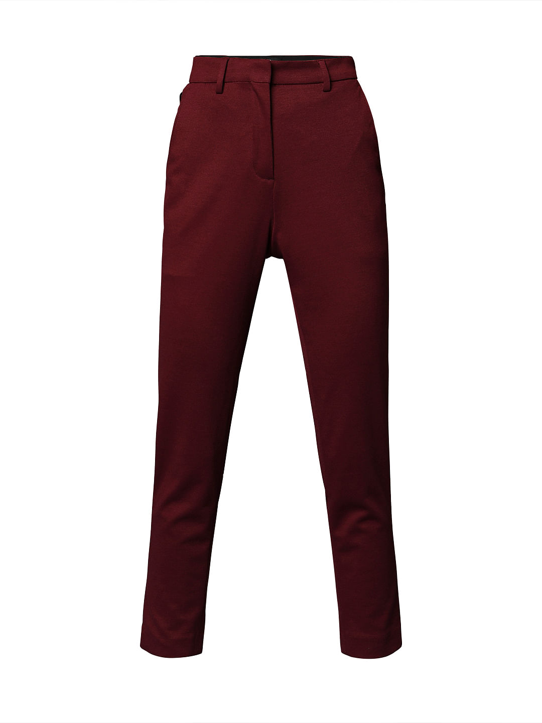 Slim Fit Burgundy Stretch Suit Pant | RW&CO.