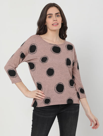 Pink Dotted Top