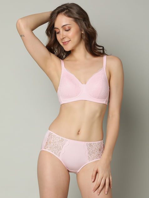 INTIMATES Pink Padded Non-Wired T-shirt Bra