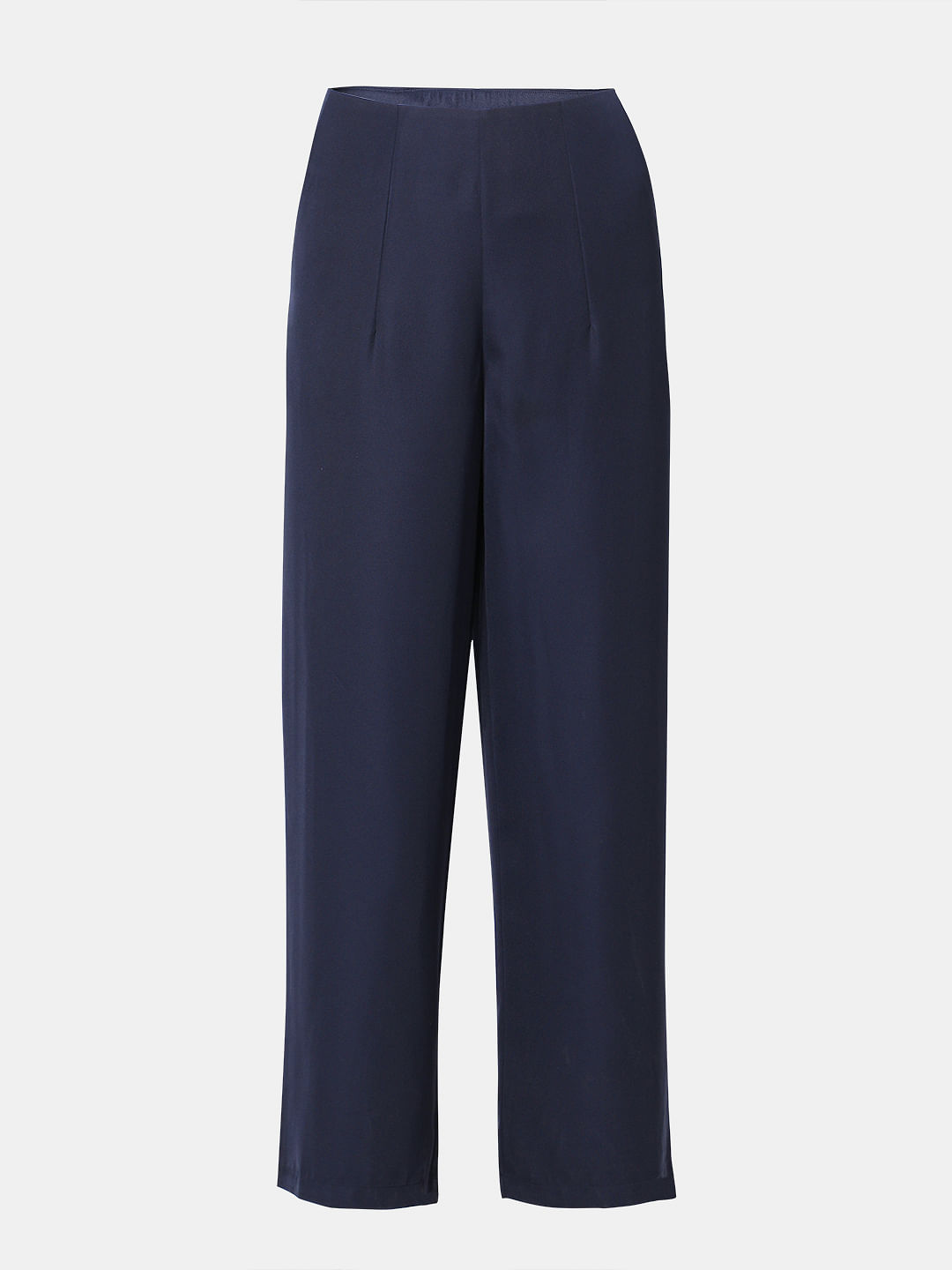 Buy online Men Navy Blue Solid Cotton Cargos Casual Trouser from Bottom  Wear for Men by House Of Rp for ₹999 at 60% off | 2024 Limeroad.com
