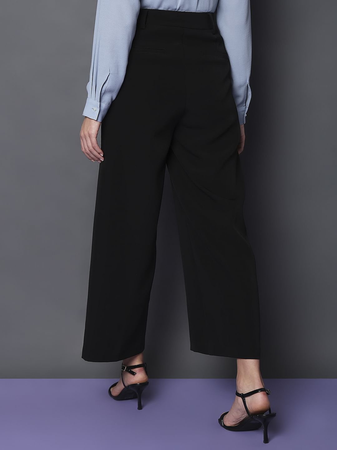 Trousers for WomenDeterminedBlackSalt AttireLuxury Business Casuals