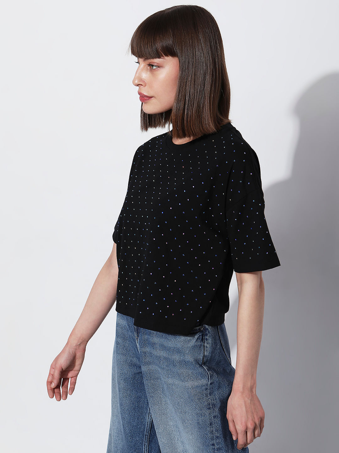 herlipto Open Back Knit Top black - トップス