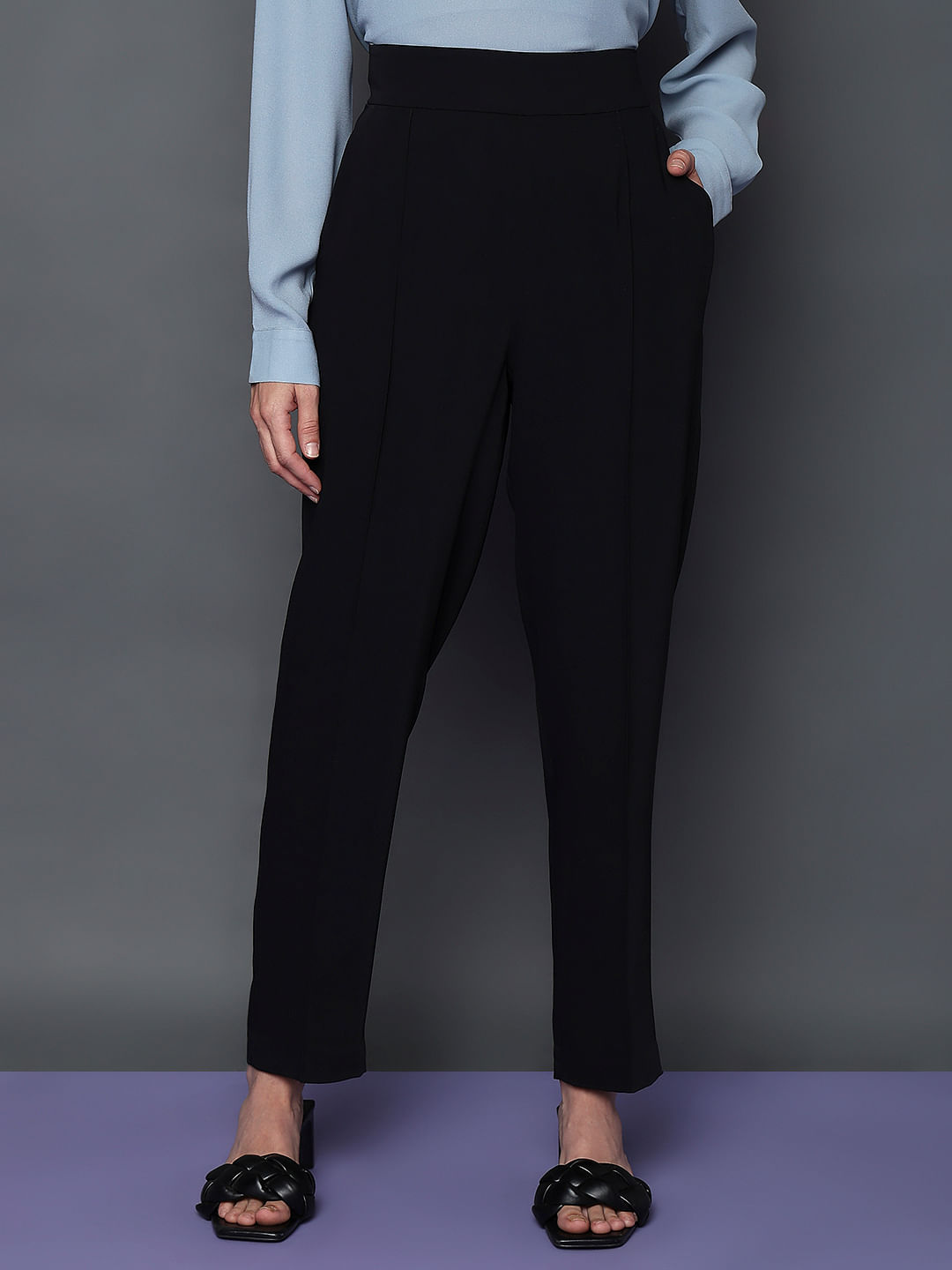 Maine Womens/Ladies Velvet Tapered Trousers | Discounts on great Brands