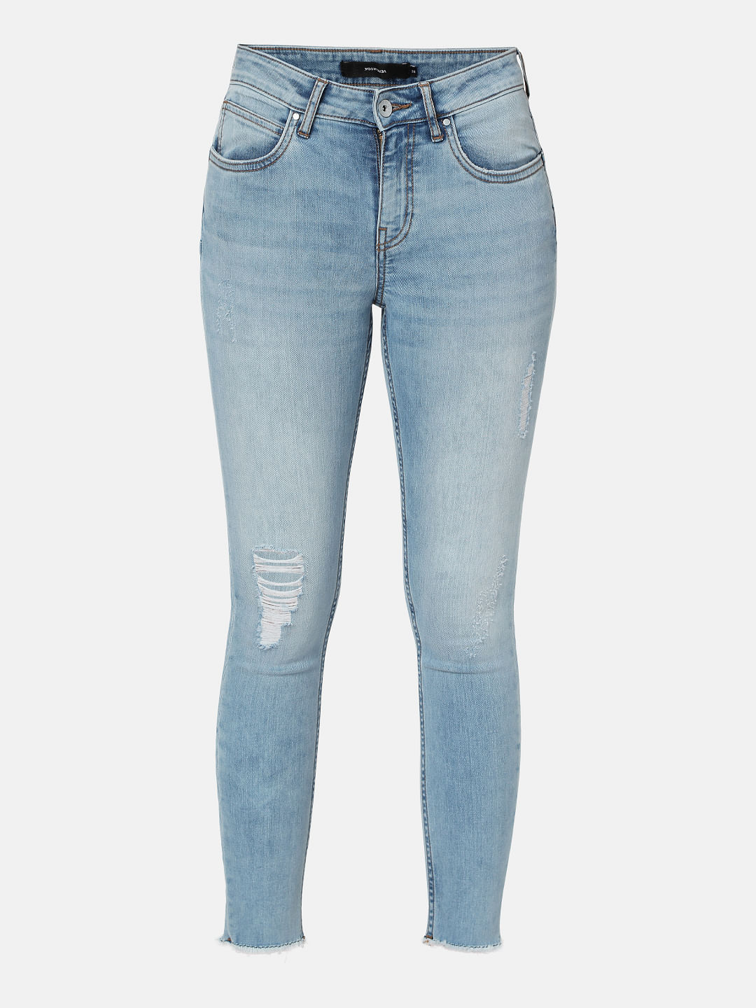 Buy online Women's Plain Skinny Fit Jeans from Jeans & jeggings for Women  by Angelfab for ₹919 at 69% off | 2024 Limeroad.com