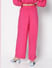 MARQUEE Pink High Rise Co-ord Set Pants