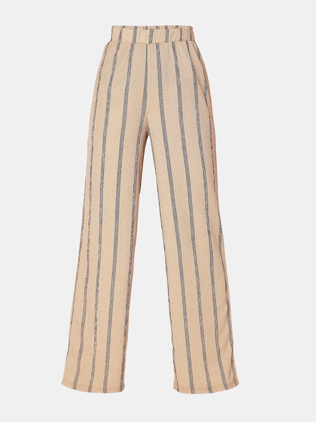 MultiStriped Striped Wide Leg Pants X38181  Striped wide leg pants Wide  leg pants outfit Big leg pants