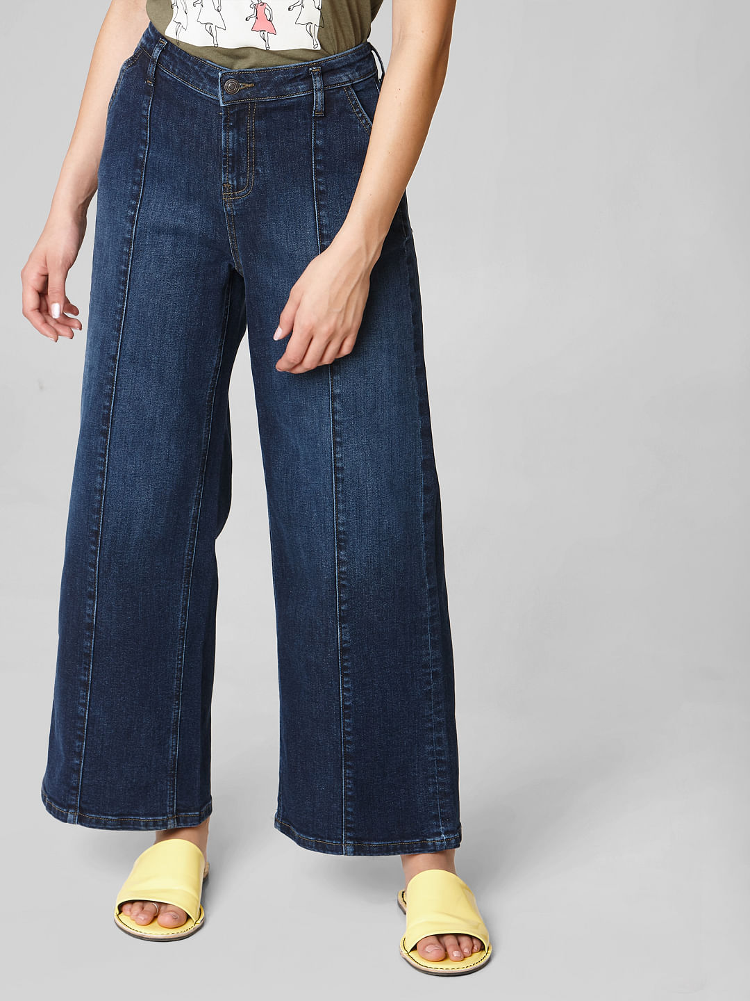 wide leg jeans online