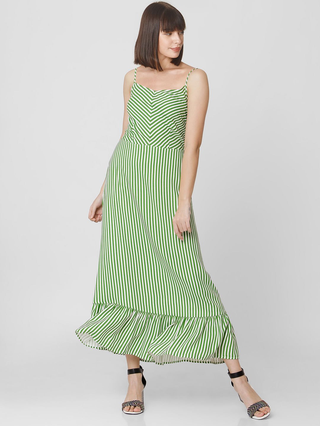 vero moda white maxi dress