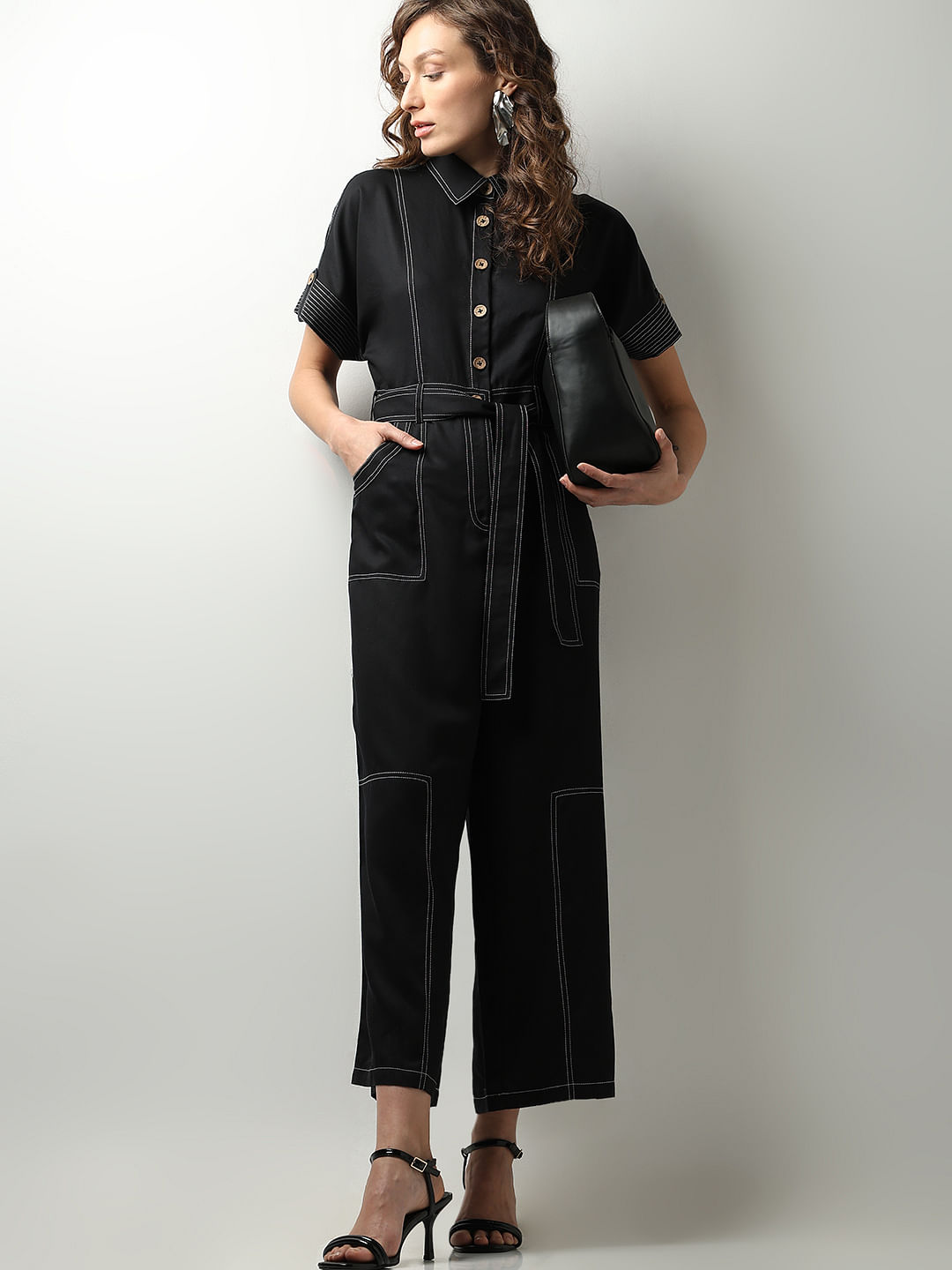 Buy Blue Jumpsuits &Playsuits for Women by Vero Moda Online | Ajio.com