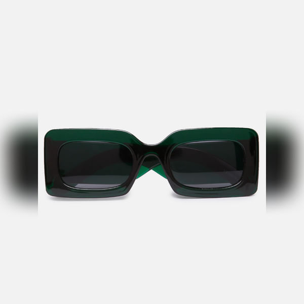 VERO MODA Green Squared Sunglasses