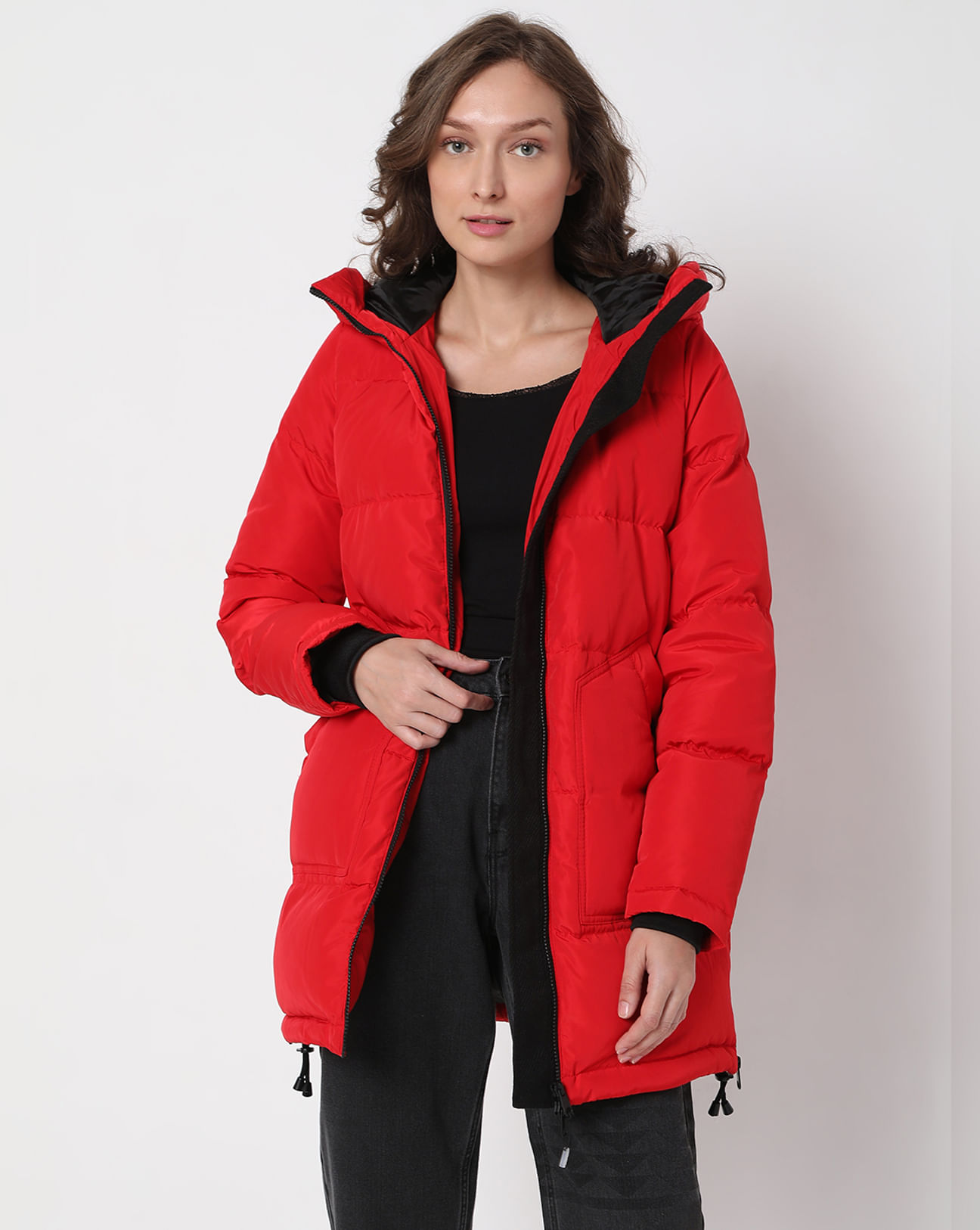 Buy Quilted Down Puffer Jacket for Women