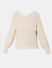 Beige Cable Knit Sweater