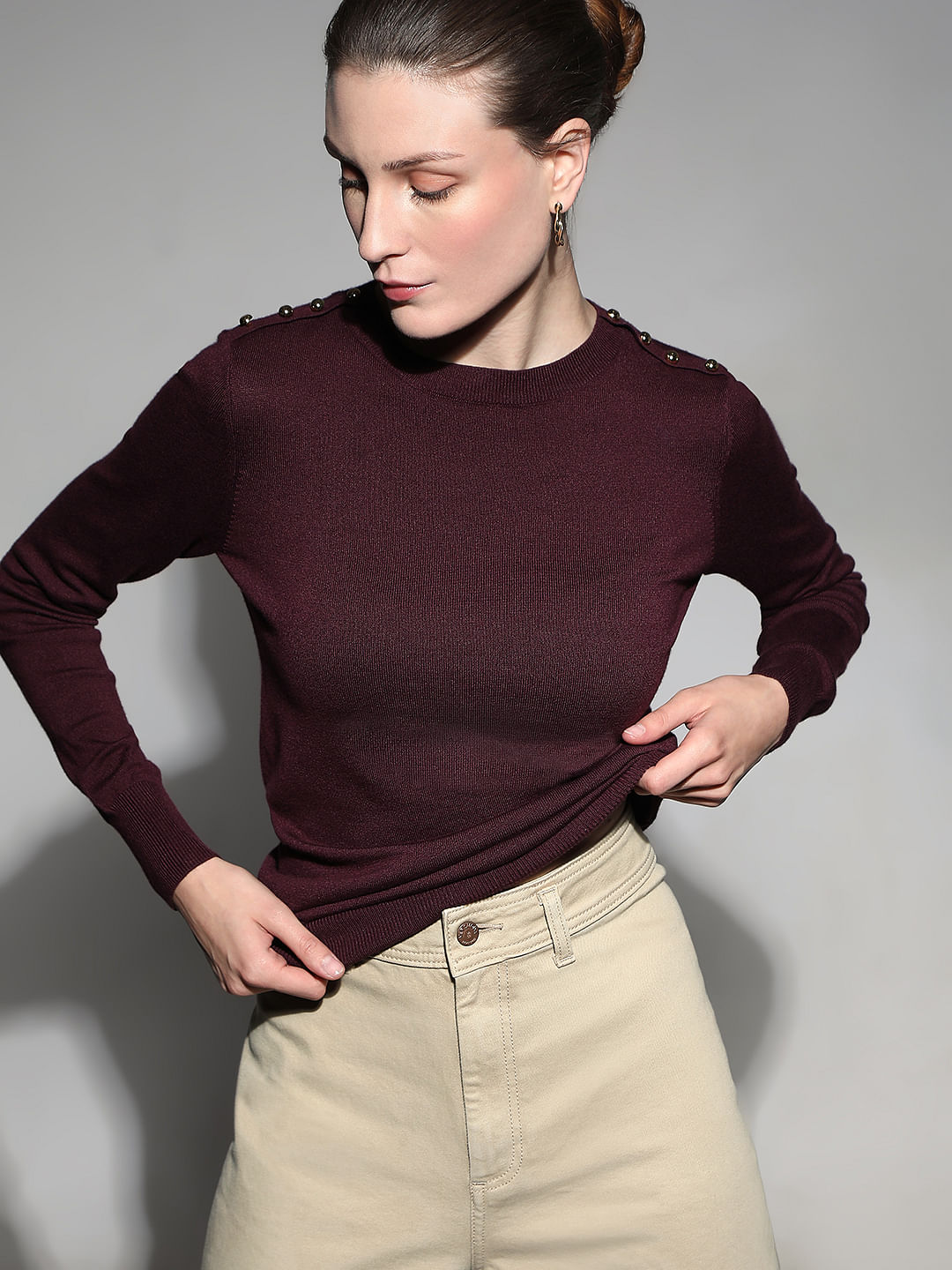 ANDMARY】Navi knit tops