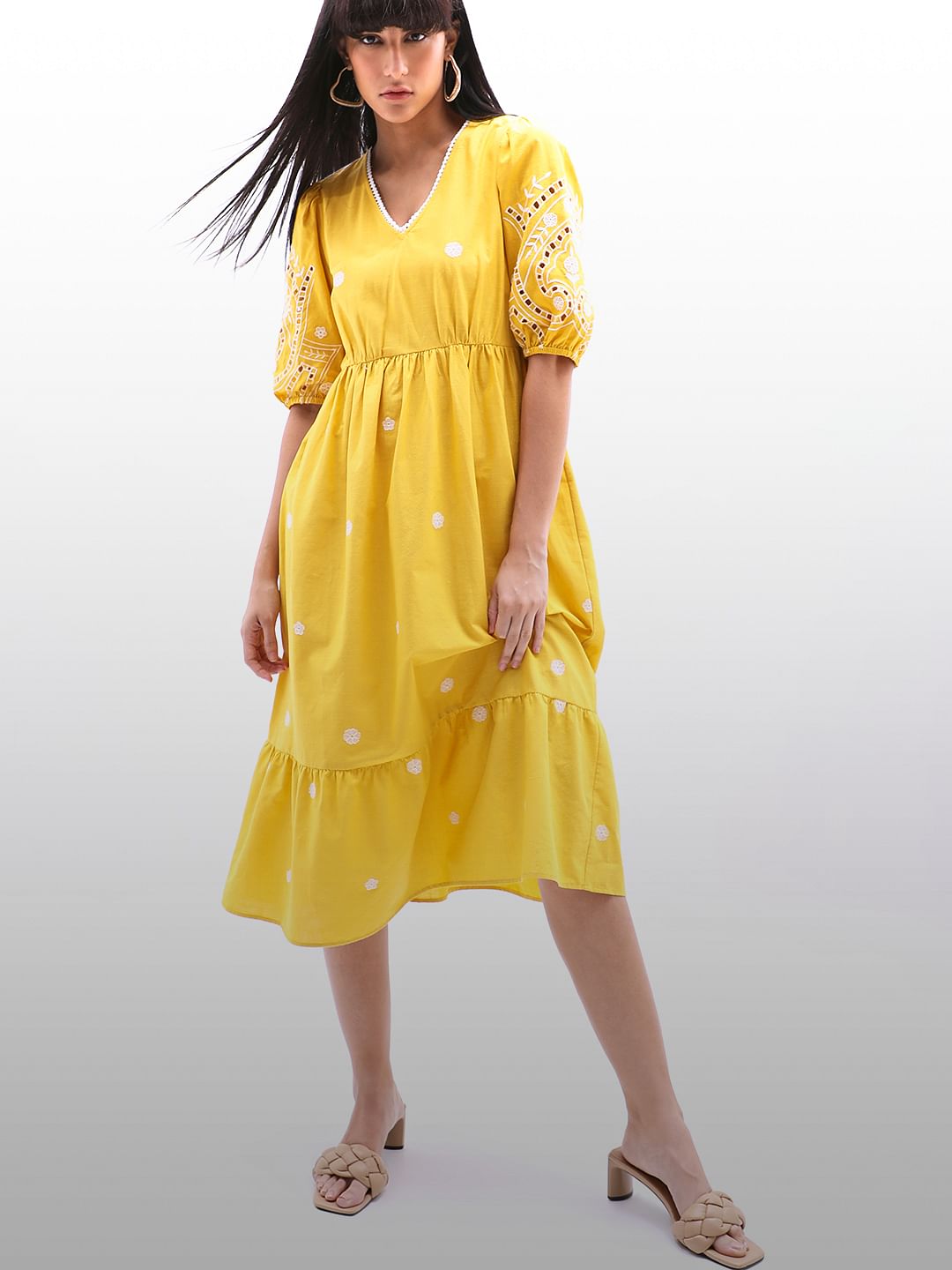 Yellow Dress Buy Yellow Colour Dresses Online in India