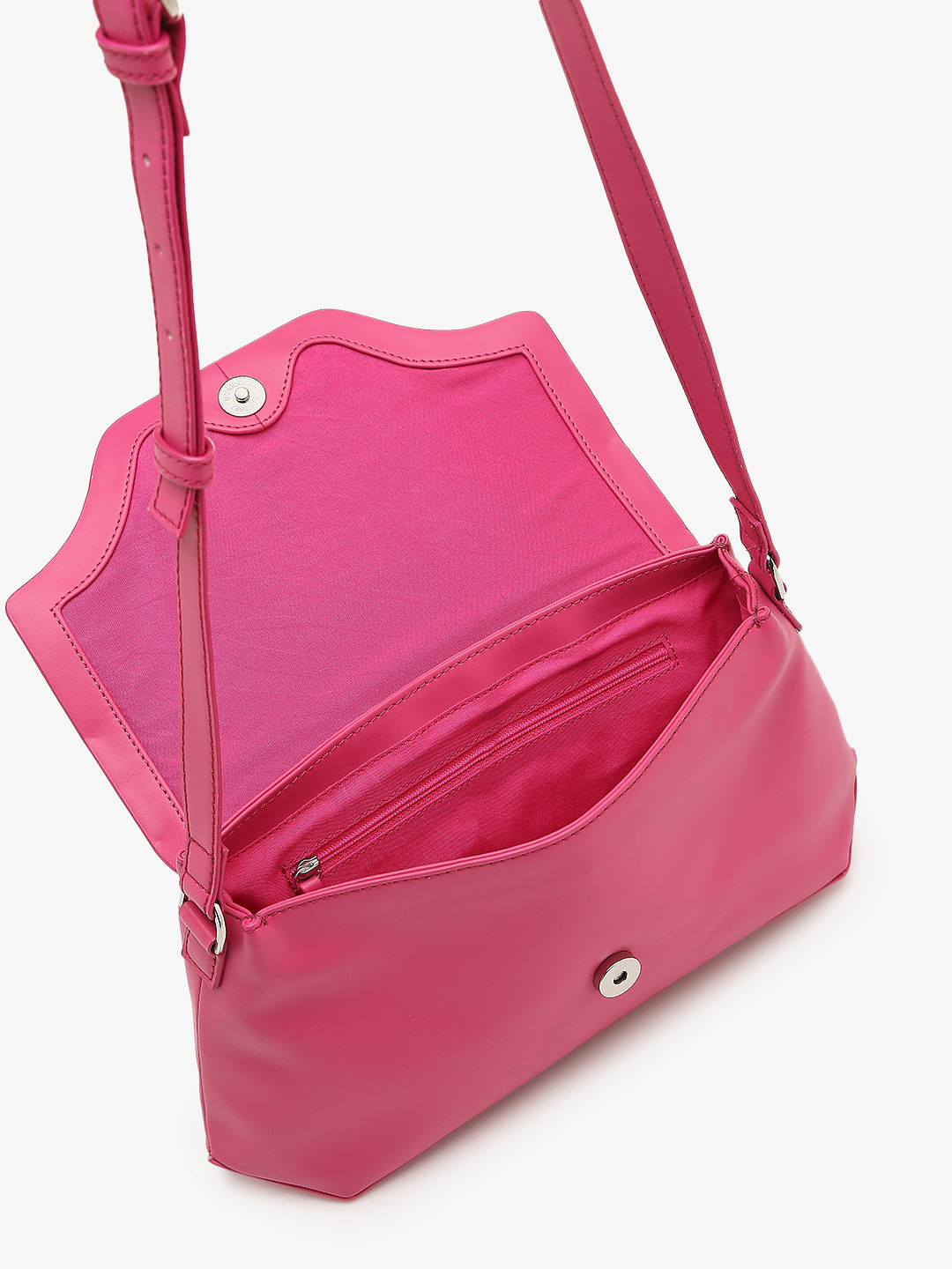 Hot pink best sale side bag