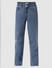 GIRL Blue High Rise Straight Fit Jeans
